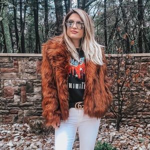 Bb Dakota Faux Fur Jacket